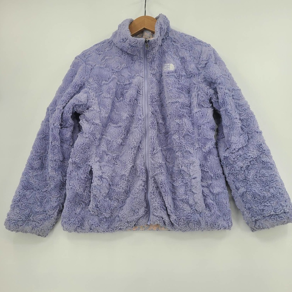 The North Face Mossbud Swirl Reversible Girls Jacket Large